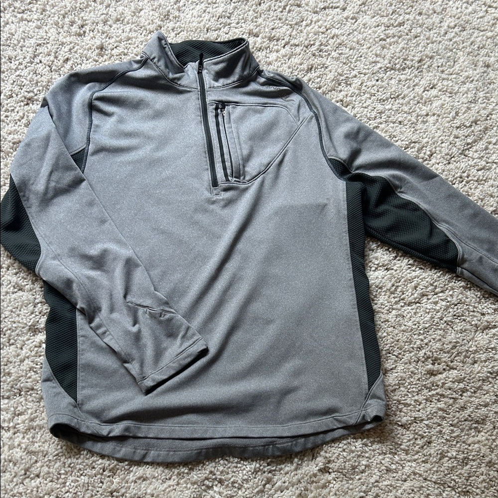 Saucony Men's Gray and Black Lightweight Jacket